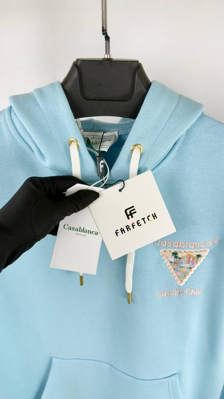 Casablanca Tennis Club Icon Hoodie Men's Women's in Different Colors Reps UK Best Quality Sale AAA Replica