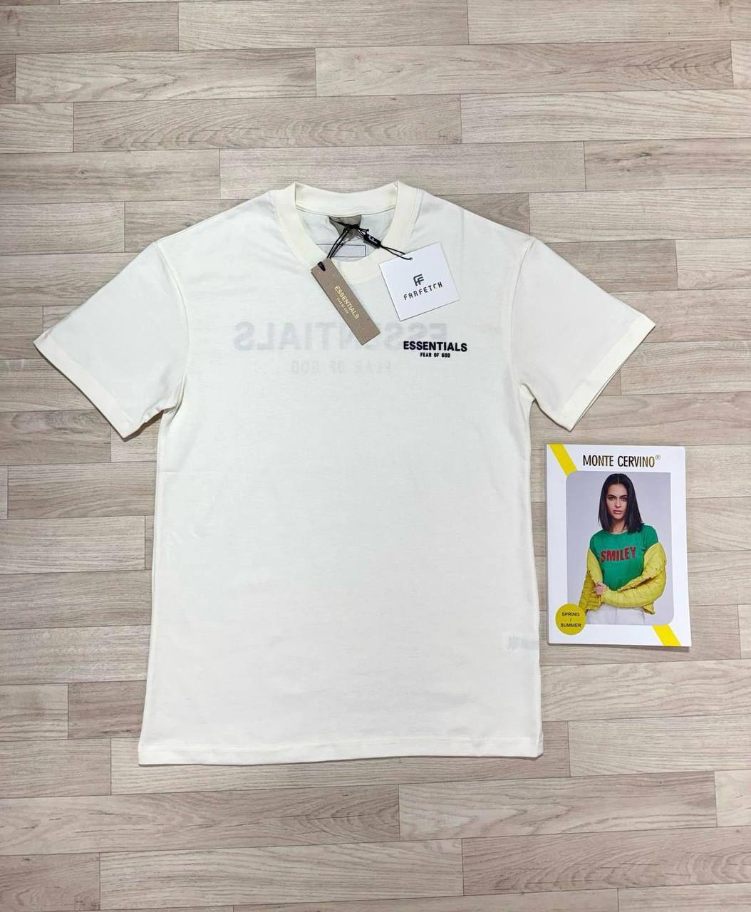 Essentials Fear of God Classic Fit Cotton Graphic T-Shirt in Different Colors Men's Women's Reps UK Best Quality Replica