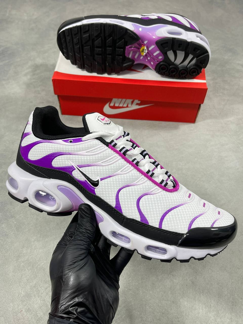 Nike TN Air Max Plus 'Lilac Bloom' FN6949-100 Trainers Men's Reps Sale UK Best Quality AAA Replica