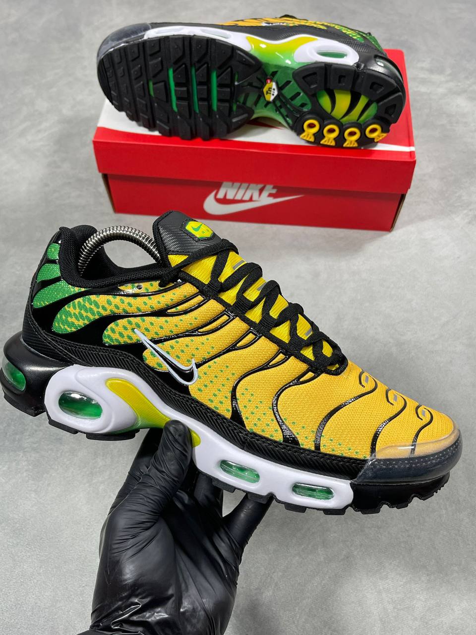 Nike TN Air Max Plus "Jamaica" IB7671-700 Trainers Men's Reps Sale UK Best Quality AAA Replica