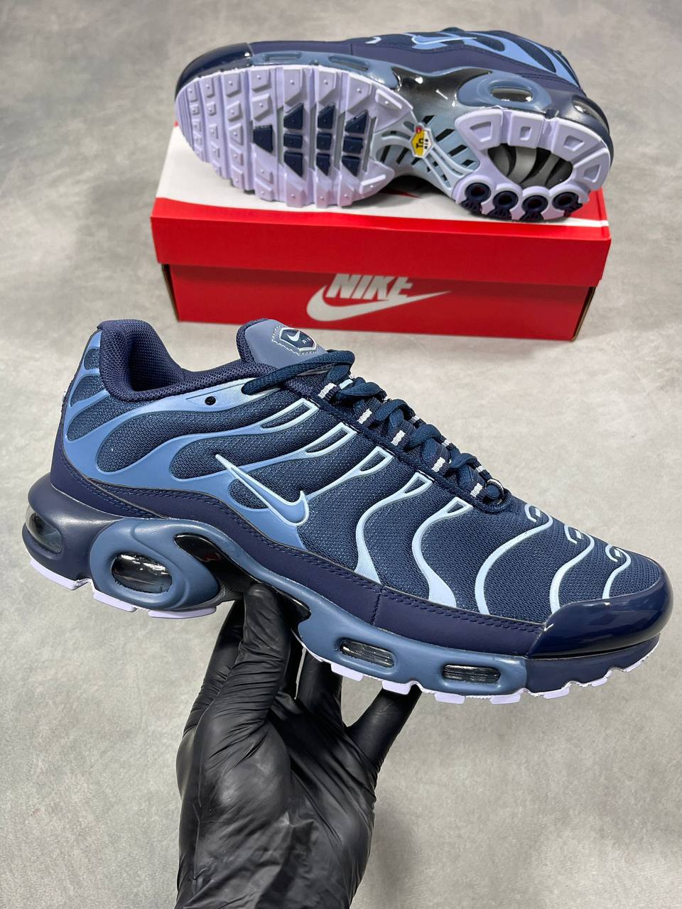 Nike TN Air Max Plus "Obsidian Aluminum" IM6601-451 Trainers Men's Reps Sale UK Best Quality AAA Replica