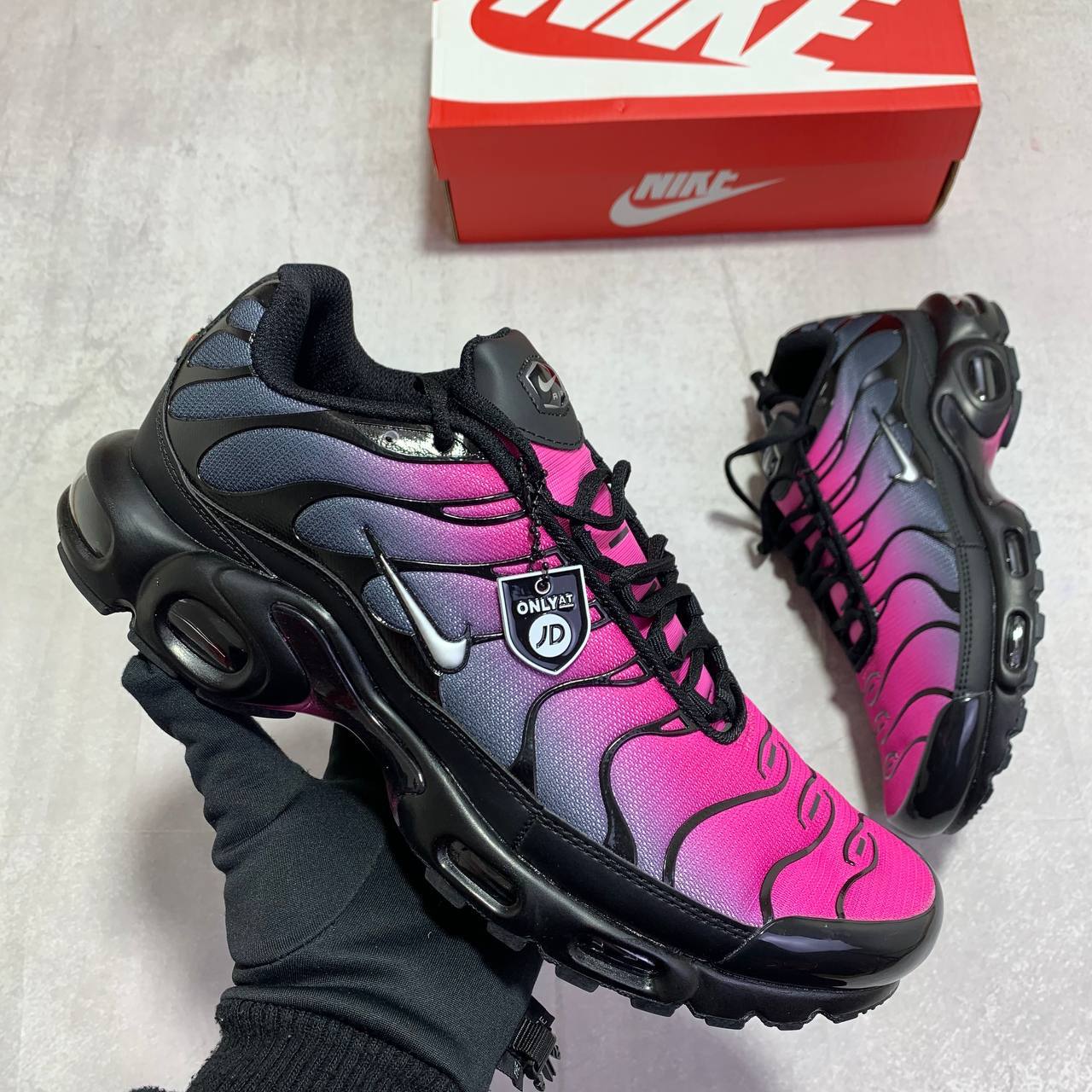 Nike TN Air Max Plus 'Black Pink Gradient' FJ5481-010 Men's Trainers Reps Sale UK Best Quality AAA Replica