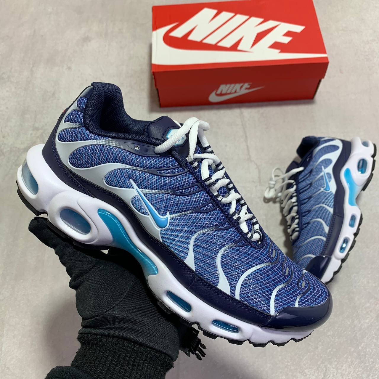 Nike TN Air Max Plus "Dark Obsidian" IH4460-400 Men's Trainers Reps Sale UK Best Quality AAA Replica