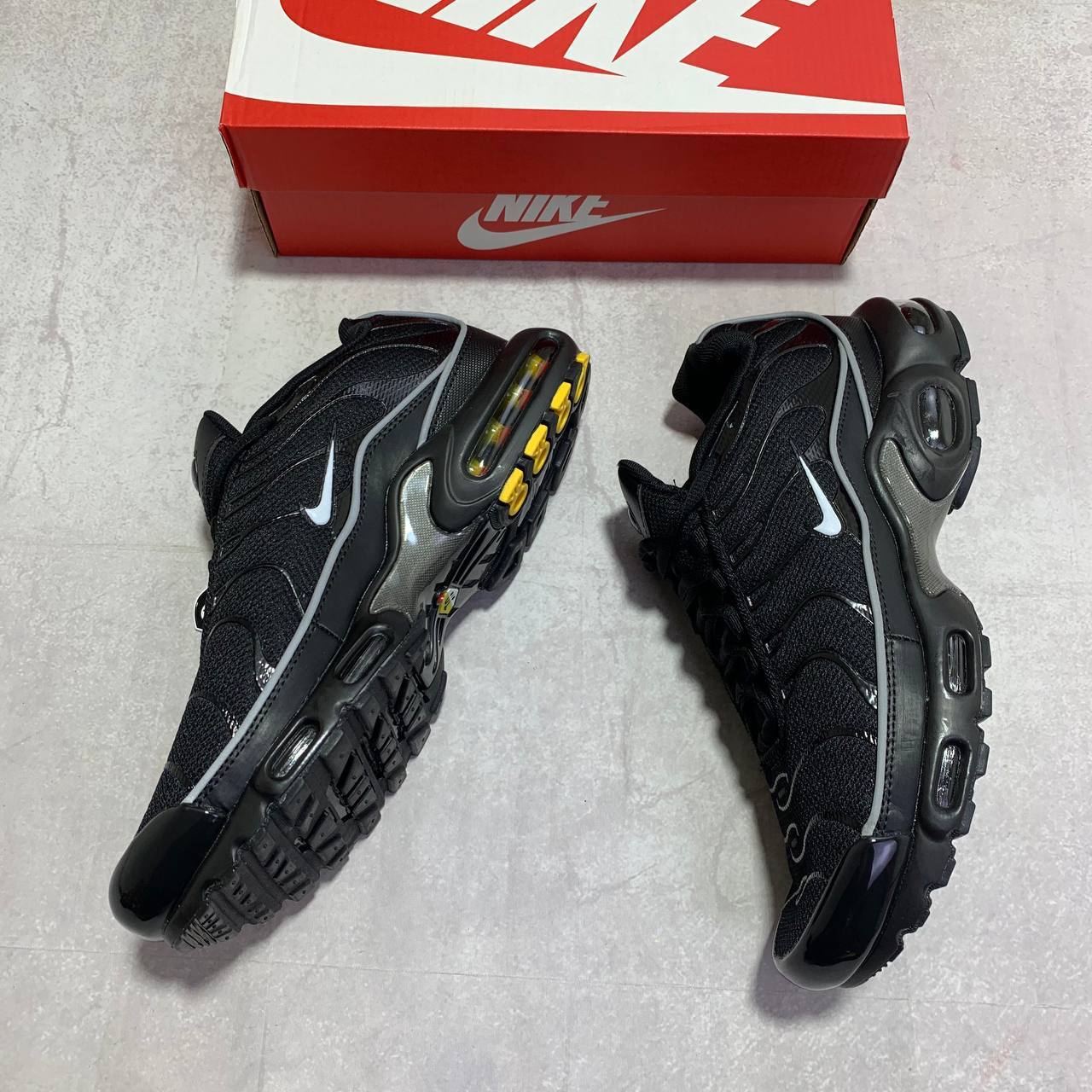 Nike TN Air Max Plus OG 'Black Reflective' HV8066-002 Men's Trainers Reps Sale UK Best Quality AAA Replica