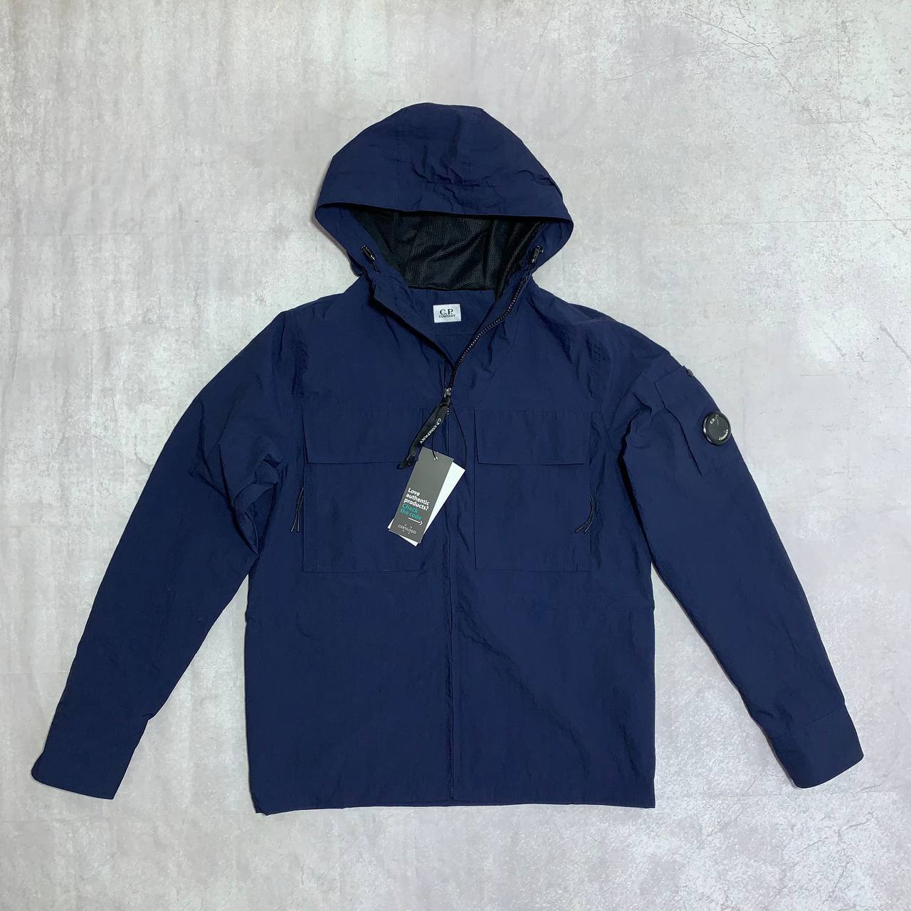 C.P. Company Soft Shell Hooded Signature Detail Jackets in Different Colors Reps UK Best Quality AAA Replica