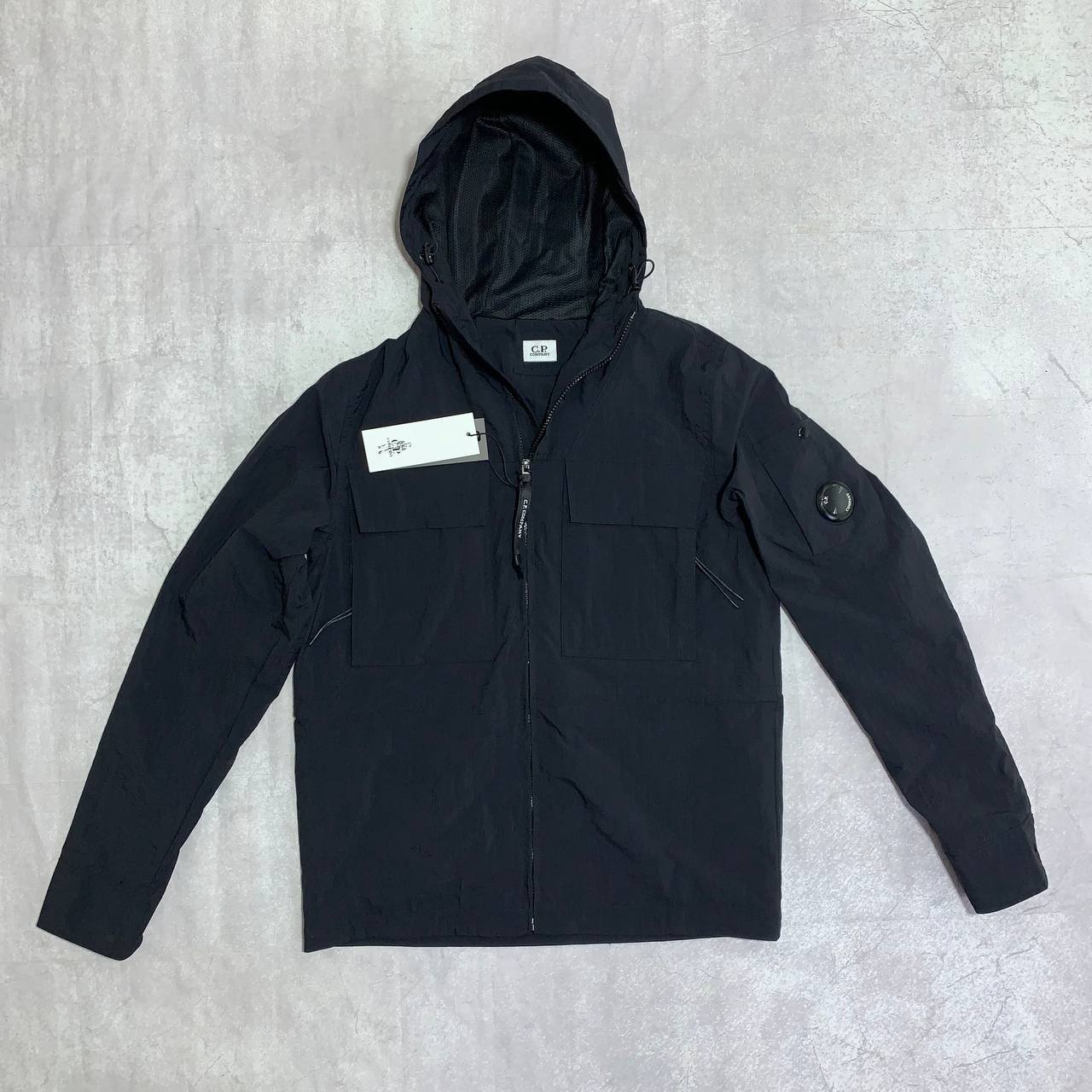 C.P. Company Soft Shell Hooded Signature Detail Jackets in Different Colors Reps UK Best Quality AAA Replica