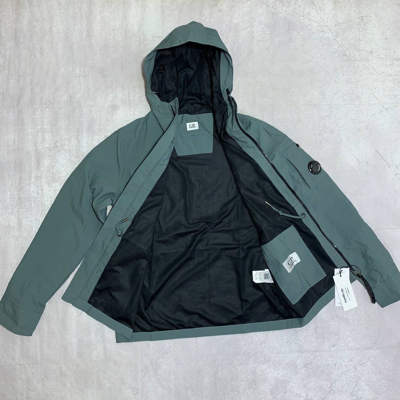 C.P. Company Soft Shell Hooded Signature Detail Jackets in Different Colors Reps UK Best Quality AAA Replica