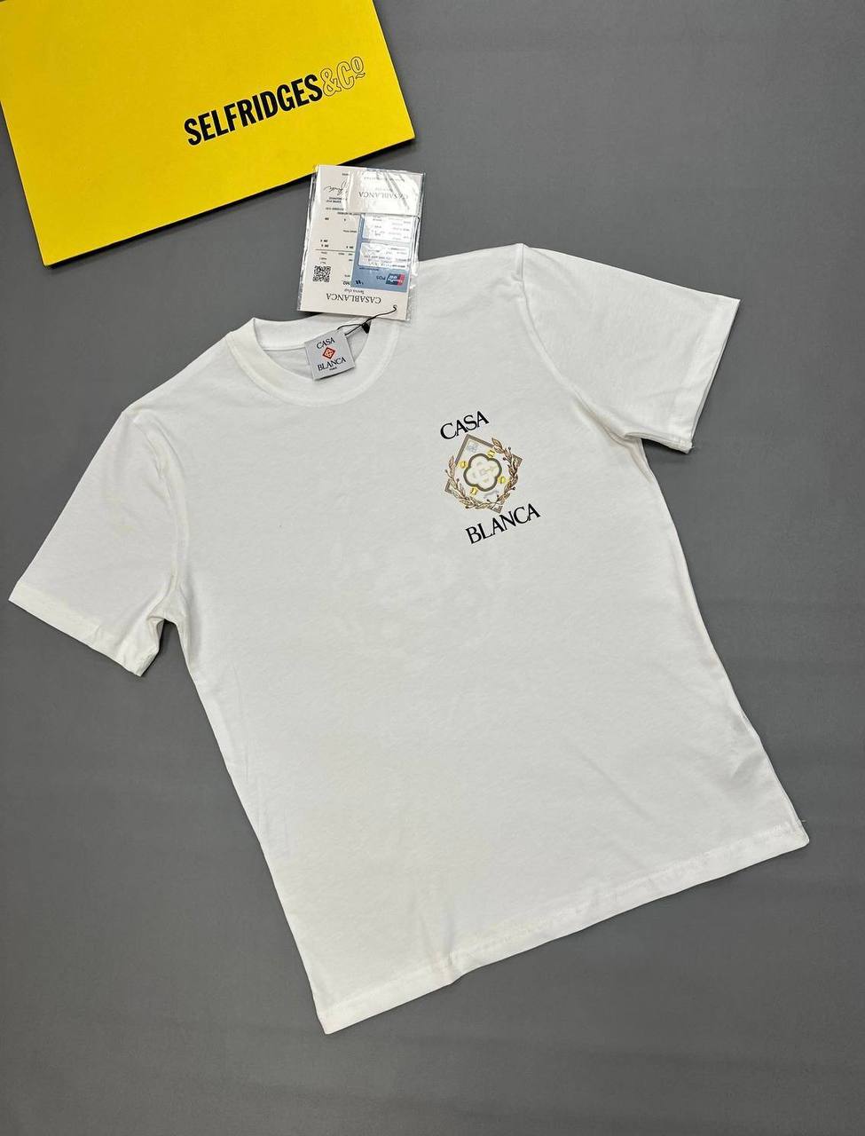 Casablanca Championship Diamond Short Sleeve Crewneck Men's Women's T-Shirts in 2 Color Reps Sale UK Best Quality AAA Replica