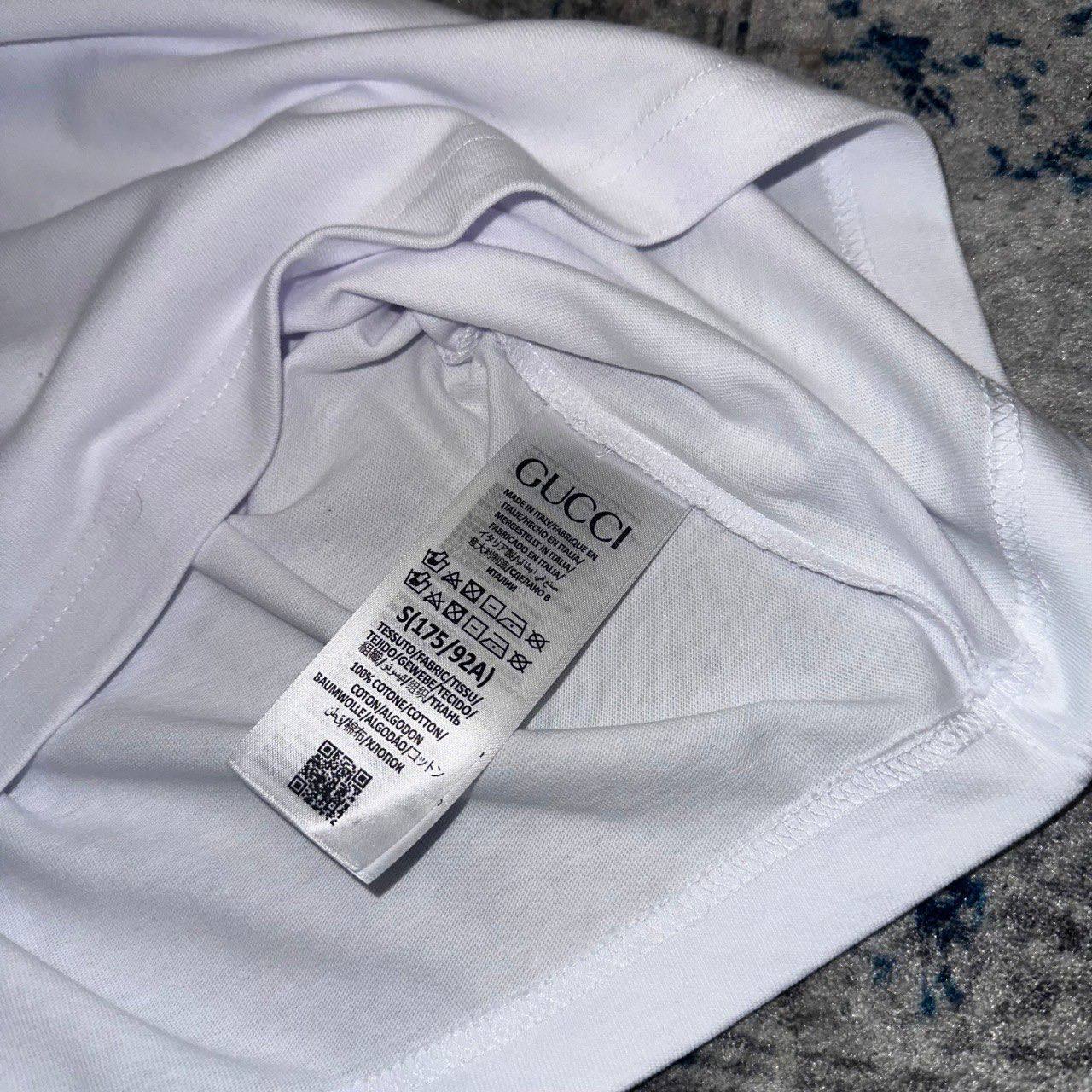 Gucci Interlocking G Striped Men's Women's T-Shirts in White Color Reps Sale UK Best Quality Sale AAA Replica