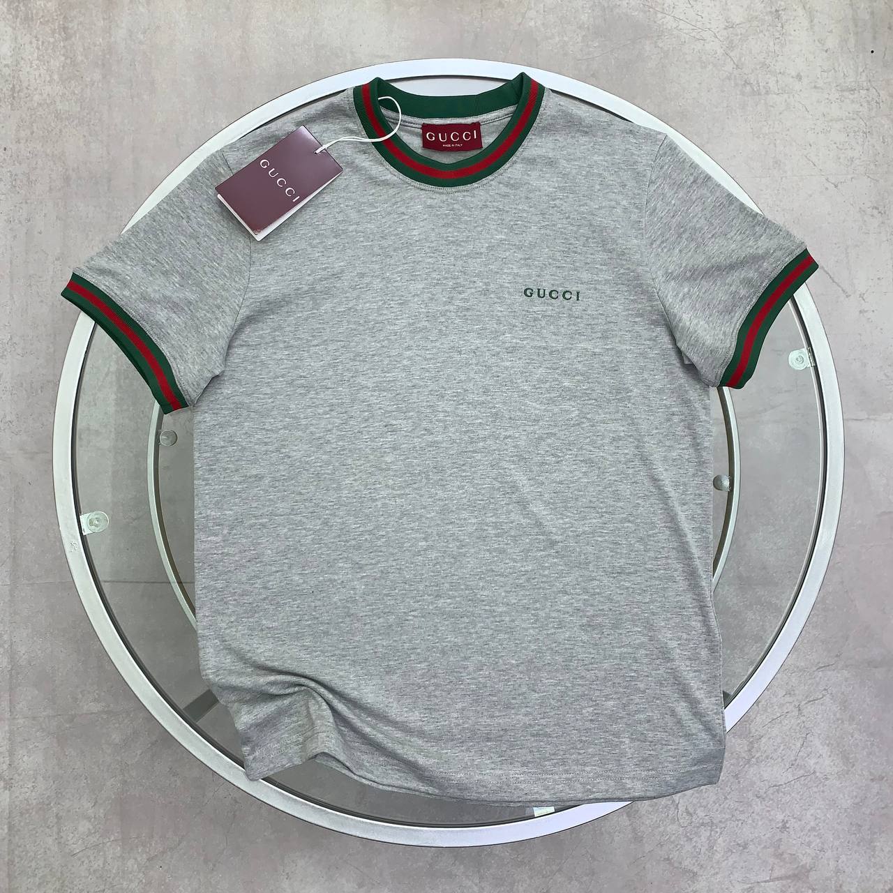 Gucci Web Trim Logo Men's Women's T-Shirts in Different Colors Reps Sale UK Best Quality Sale AAA Replica