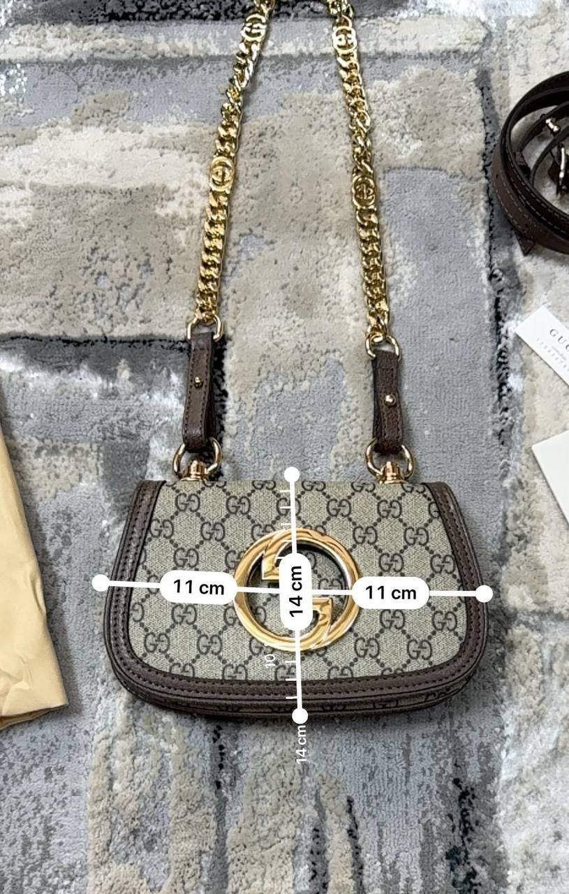Gucci Blondie Mini Shoulder Bag 724645 in Beige For Women's Reps Sale Best Quality AAA Replica