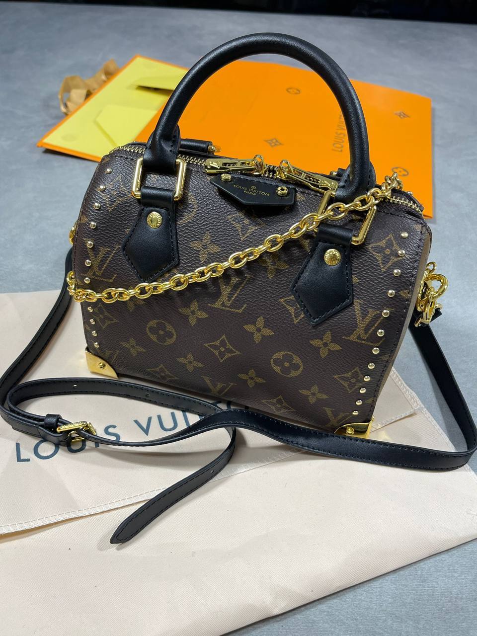 Louis Vuitton LV Speedy Trunk 20 M13146 Women's Bags Reps Sale UK Best Quality AAA Replica
