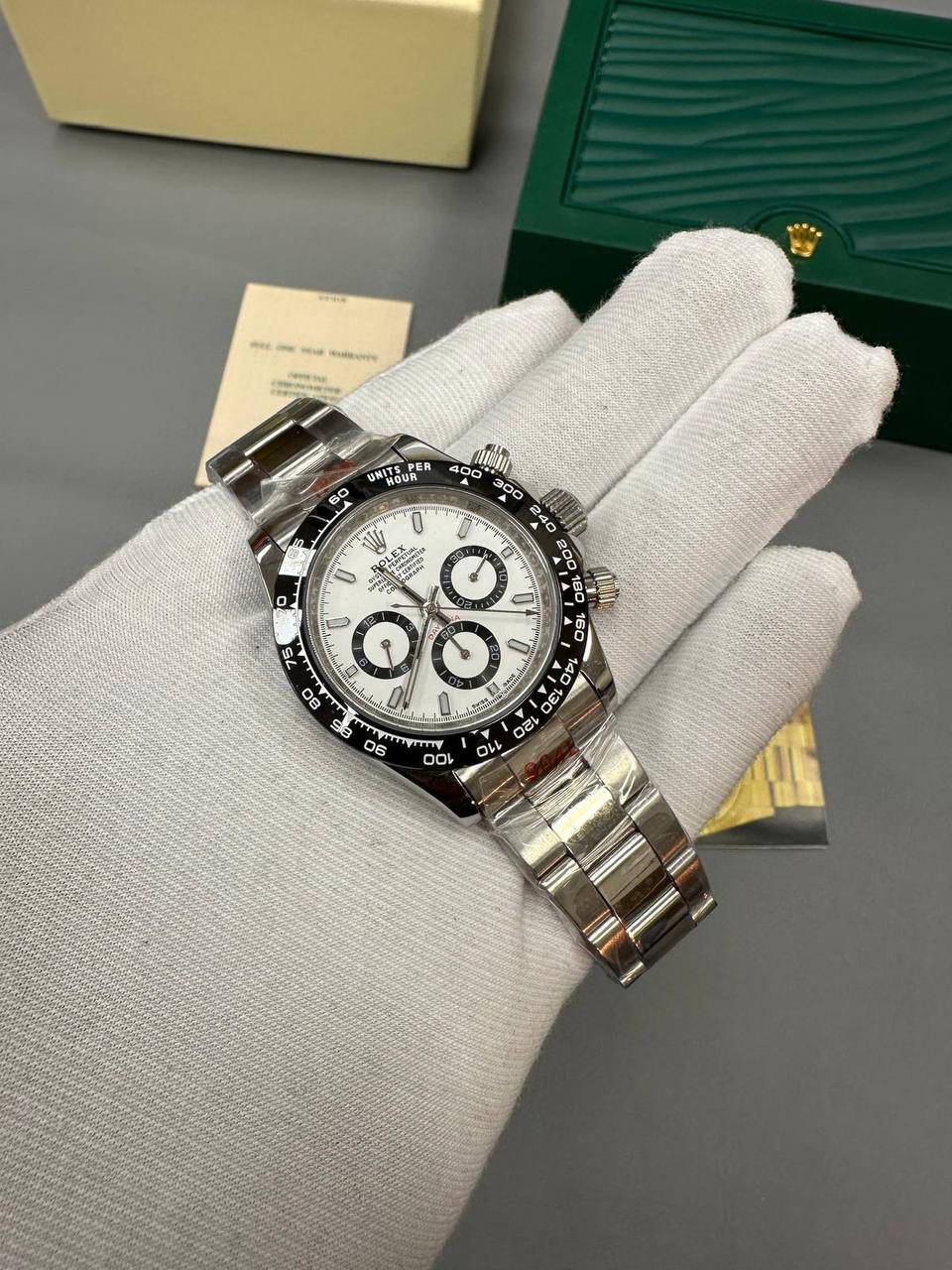 Rolex Daytona "Panda" Dial Stainless Steel Men's Watch Reference 116500LN UK Best Quality Reps Sale AAA Replica