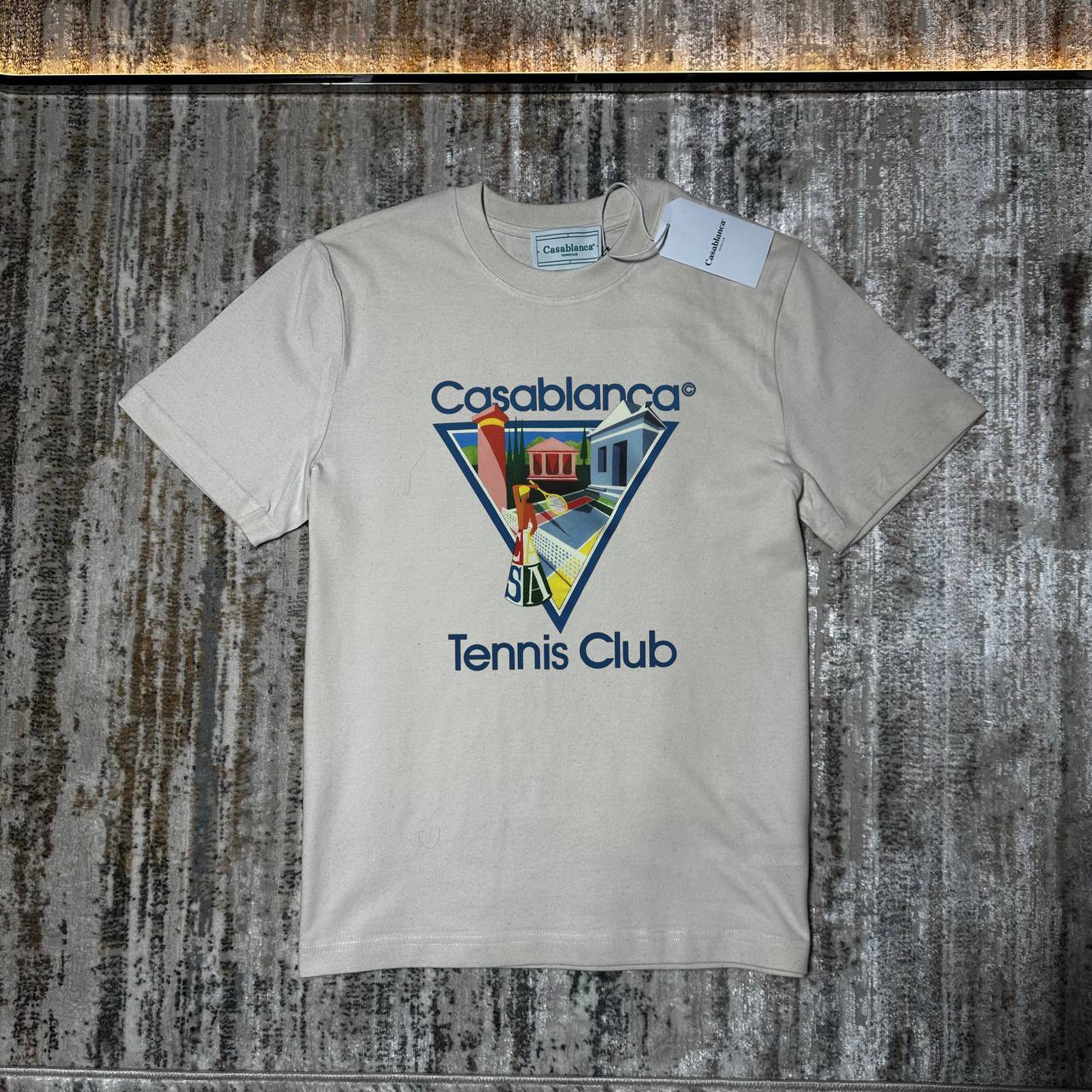 Casablanca "La Joueuse" Printed Crewneck Men's Women's T-Shirts in Different Colors Reps Sale UK Best Quality AAA Replica