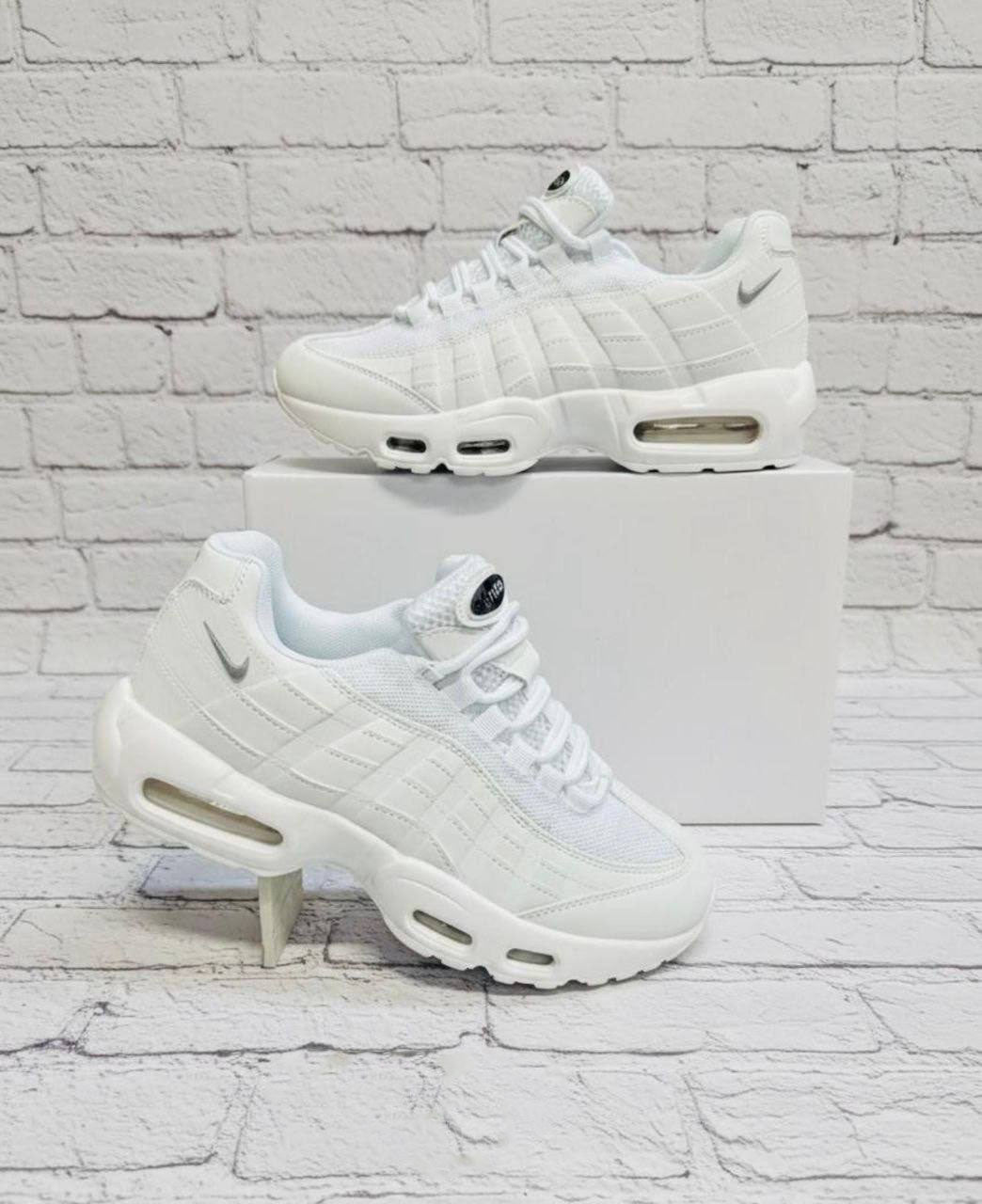 Nike Air Max 95 "Triple White" DH8015-100 Trainers Women's Reps Sale UK Best Quality AAA Replica