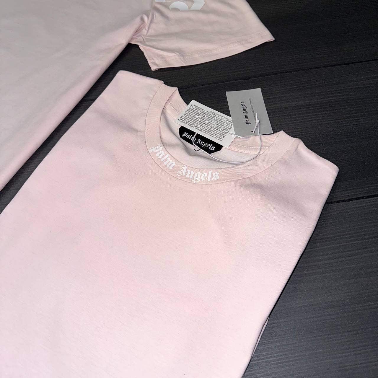 Palm Angels Classic Collar Logo Men's Women's T-Shirts in Different Colors Reps UK Best Quality AAA Replica