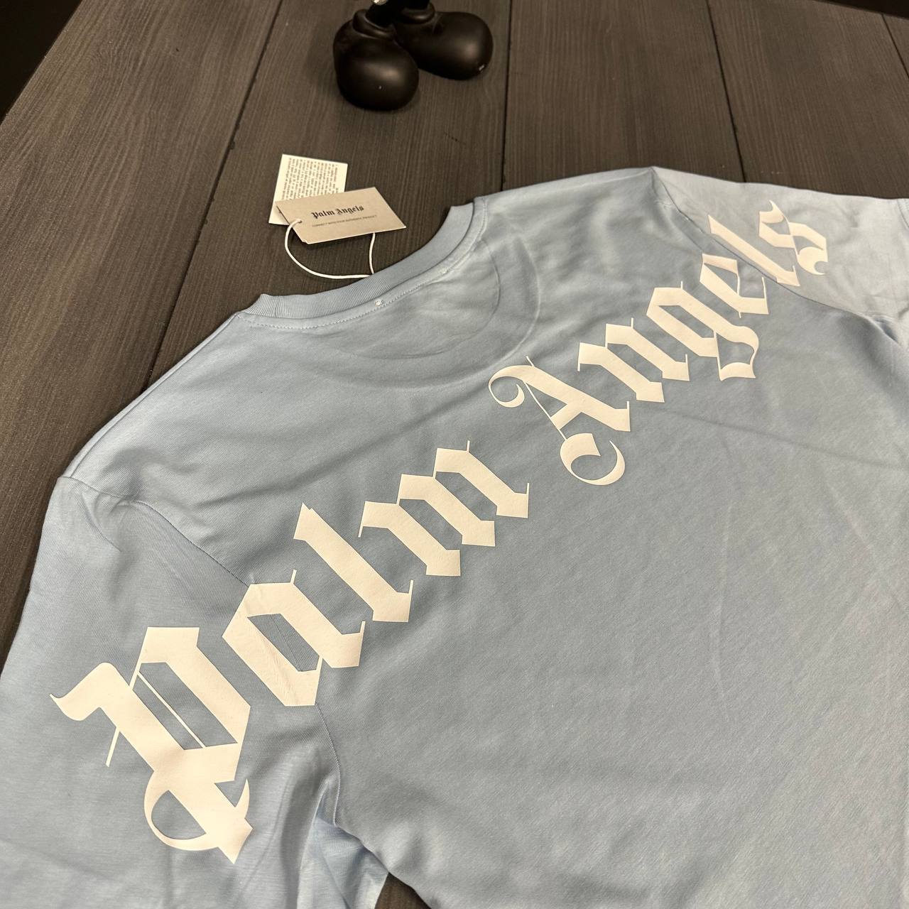 Palm Angels Classic Collar Logo Men's Women's T-Shirts in Different Colors Reps UK Best Quality AAA Replica