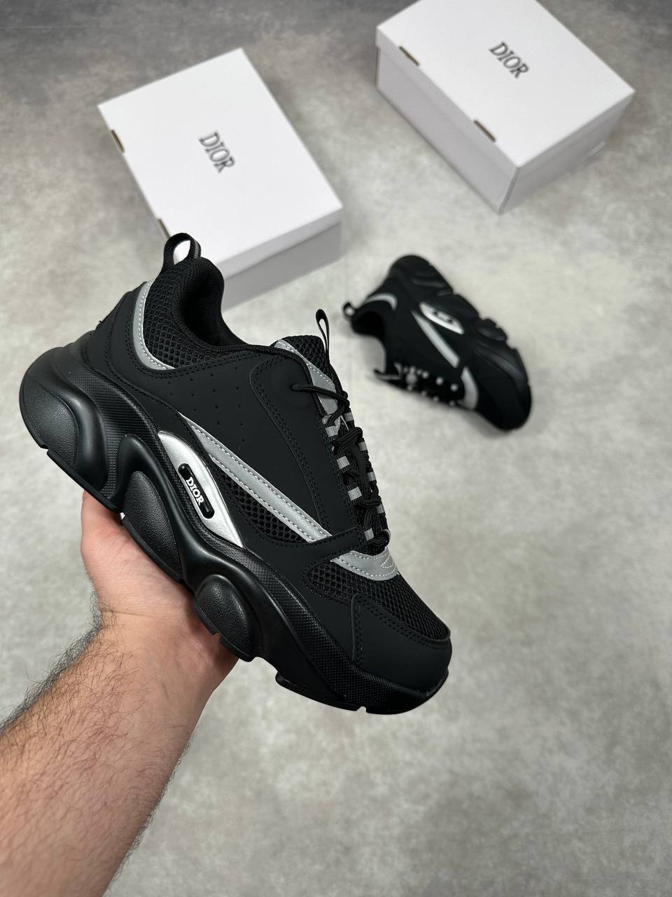 Dior B22 Technical Mesh Fashion Men's Sneakers in Different Colors Reps Sale UK Best Quality AAA Replica