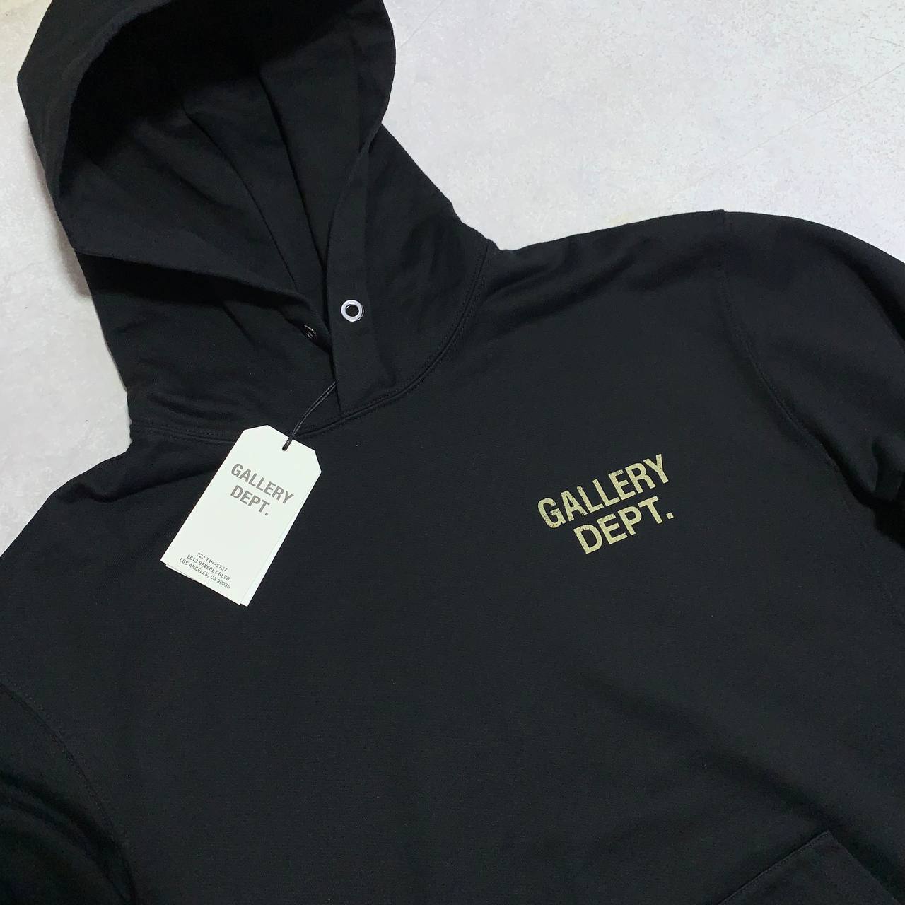 Gallery Dept. 90's GD Logo-Print Hoodie Men's Women's Hoodie in Different Colors Reps UK Best Quality AAA Replica