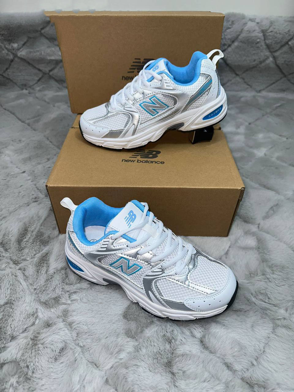 New Balance 530 "White Sky Blue" MR530DRW Women's Trainers Reps Sale UK Best Quality AAA Replica