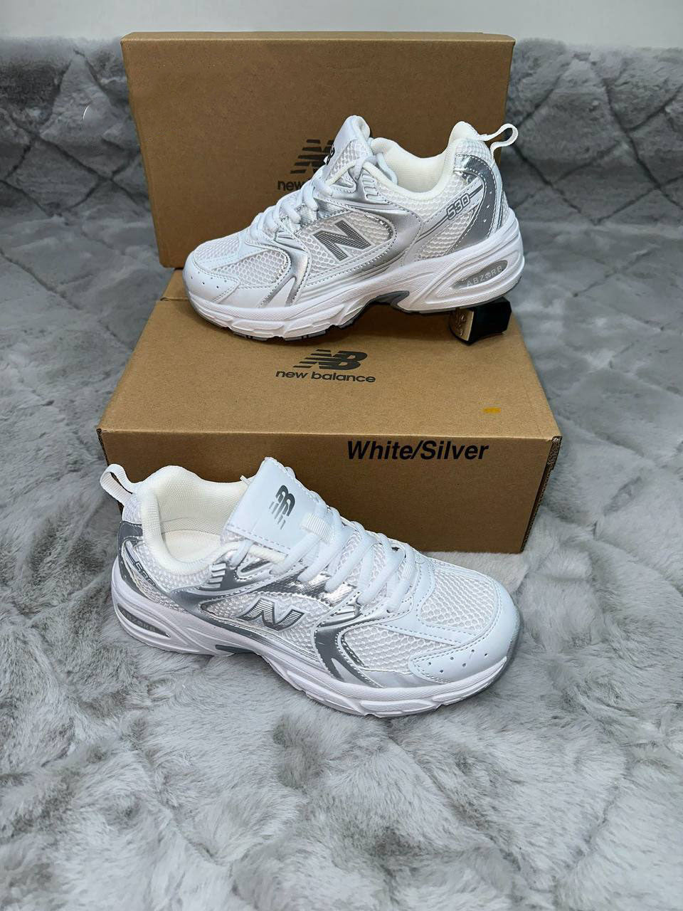 New Balance 530 "White Silver" MR530EMA Women's Trainers Reps Sale UK Best Quality AAA Replica
