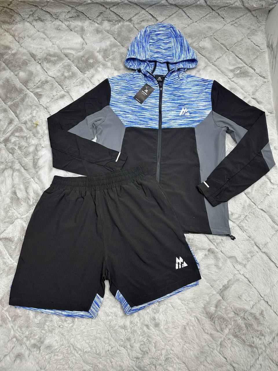 Montirex Trail Windbreaker Tracksuit Men's in Blue/Black Color Reps Sale Best Quality AAA Replica