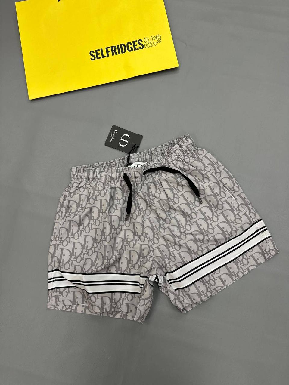 Christian Dior Dior Oblique Pattern Swim Shorts Set Men's in 2 Colors Reps Sale UK Best Quality Sale AAA Replica