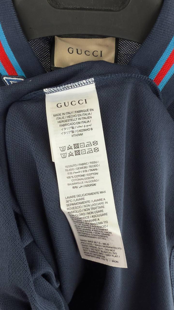 Gucci Interlocking GG Web-Striped Collar Polo Shirts Men's in 2 Colors Reps UK Sale Best Quality AAA Replica