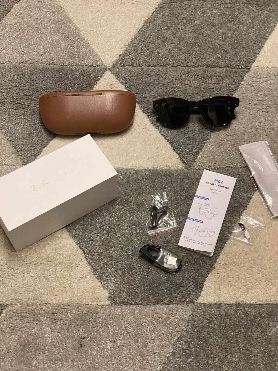 Ray-Ban Meta Wayfarer Gen 2 Black Smart Sunglasses RW4012 Men's Women's Reps Sale UK Best Quality Sale AAA Replica
