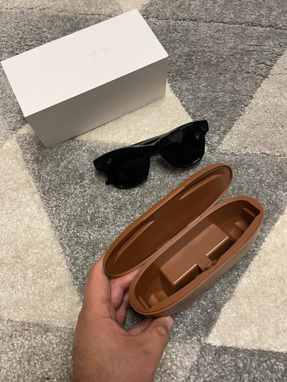 Ray-Ban Meta Wayfarer Gen 2 Black Smart Sunglasses RW4012 Men's Women's Reps Sale UK Best Quality Sale AAA Replica