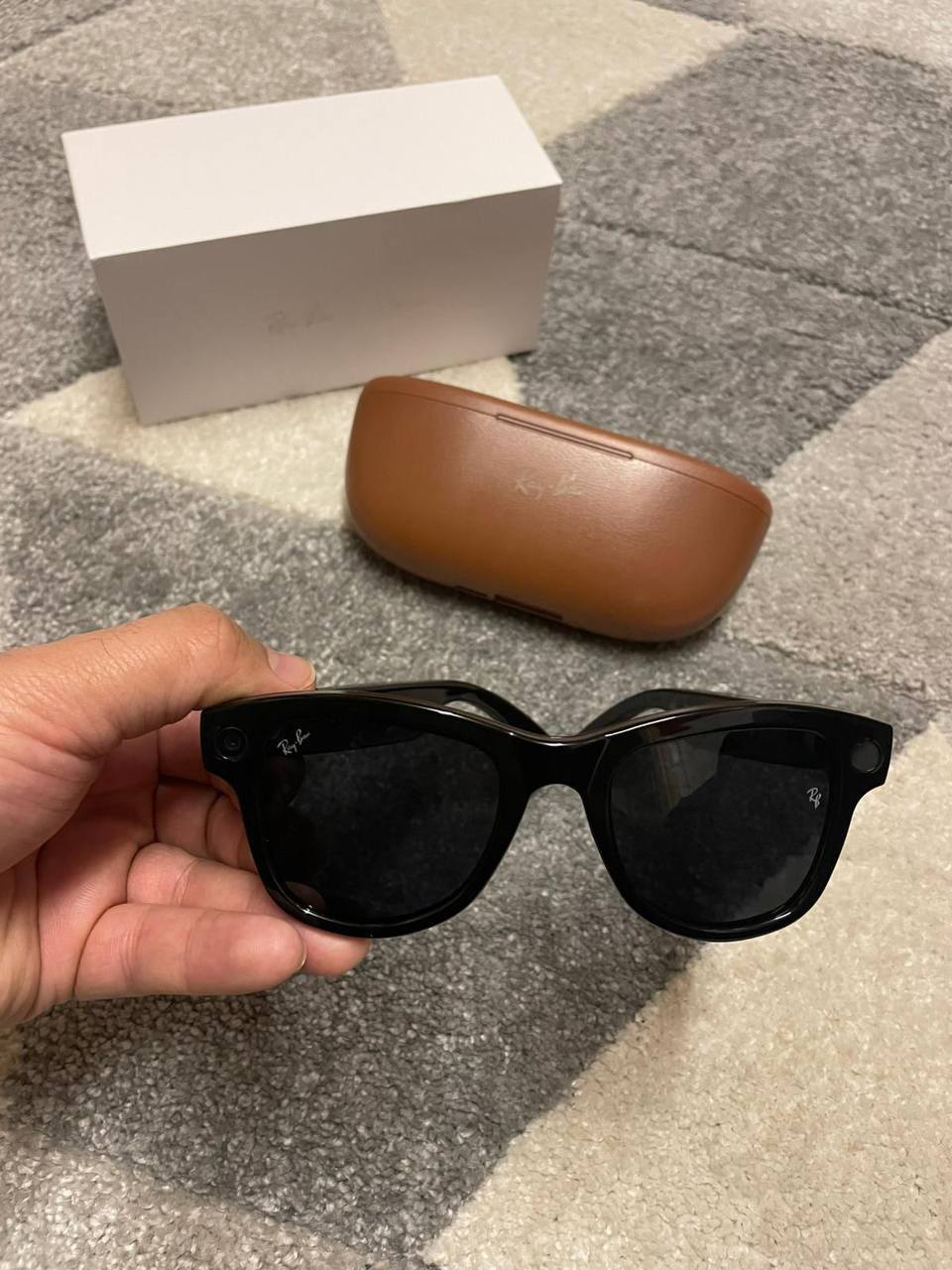 Ray-Ban Meta Wayfarer Gen 2 Black Smart Sunglasses RW4012 Men's Women's Reps Sale UK Best Quality Sale AAA Replica