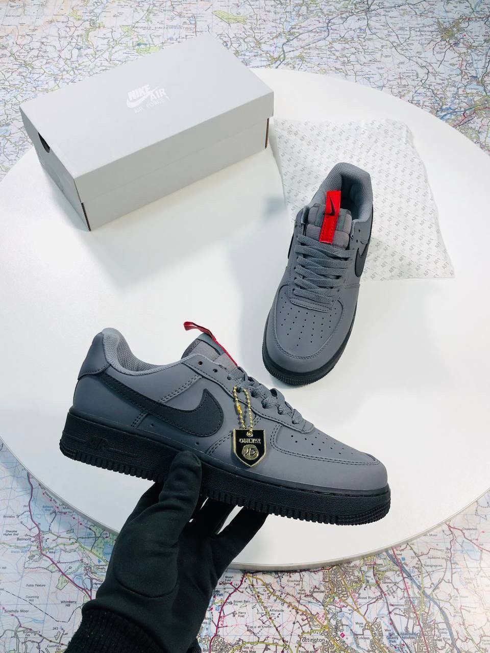 Nike Air Force 1 Low Anthracite Grey Ref: BQ4326-001 Sneakers Women's Reps Sale UK Best Quality AAA Replica