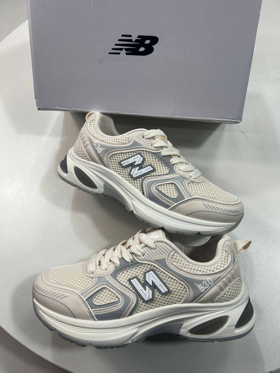 New Balance 530 "Silver Cream" Retro Mesh Running MR530TA Women's Trainers Reps Sale UK Best Quality AAA Replica