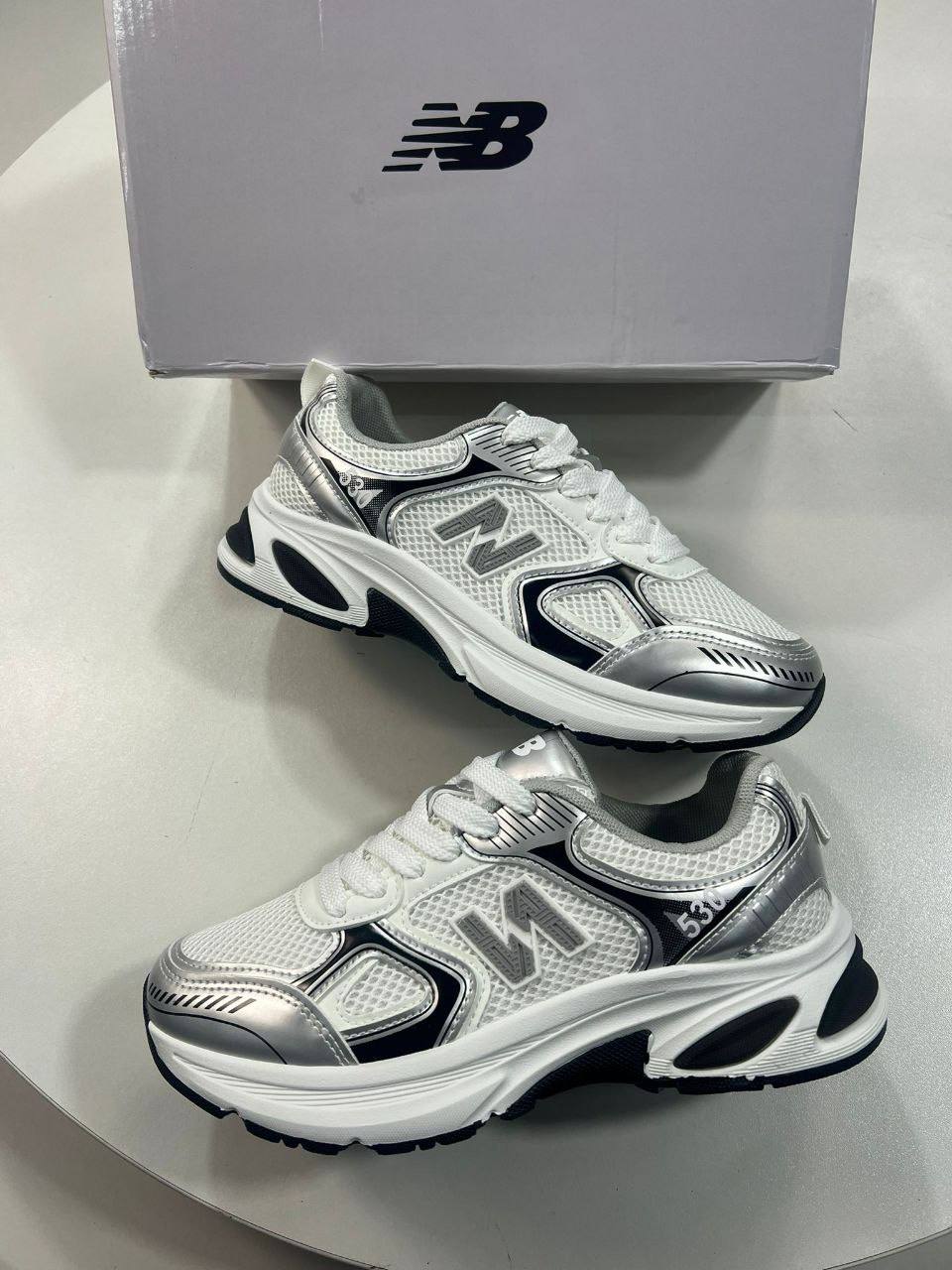 New Balance 530 "White Silver Navy" Retro Mesh Running MR530SG Women's Trainers Reps Sale UK Best Quality AAA Replica