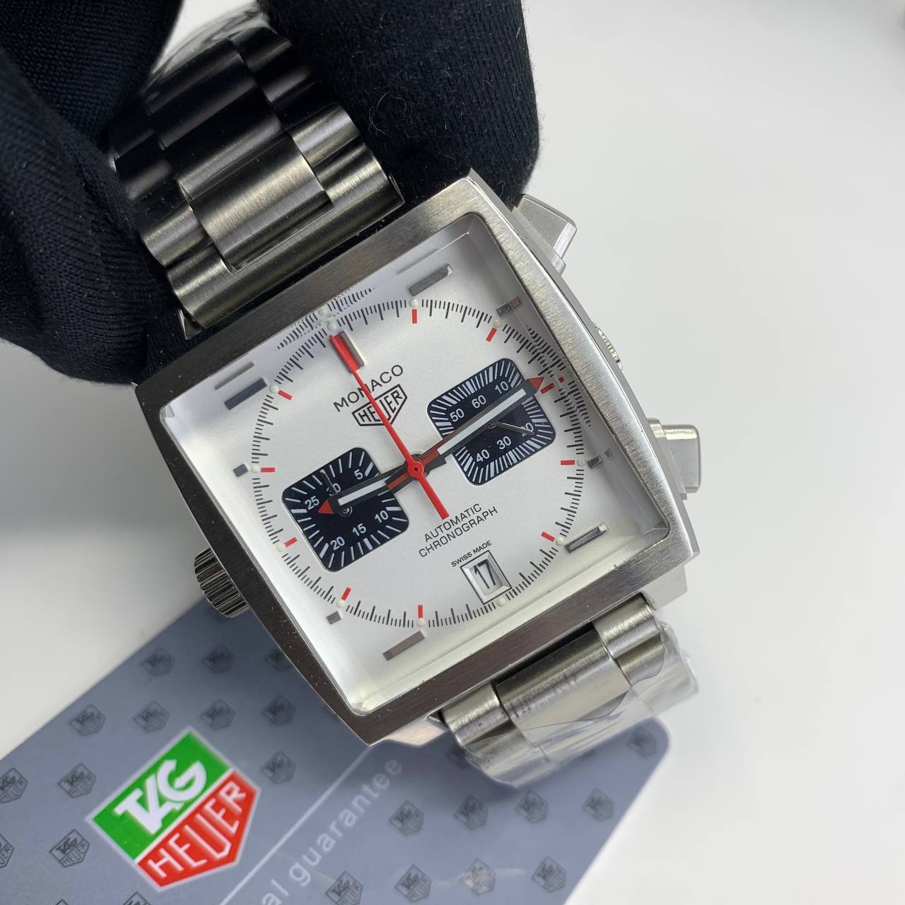 Tag Heuer Monaco Titan Special Edition White Dial CAW218B Men's Watch Reps Sale UK Best Quality AAA Replica