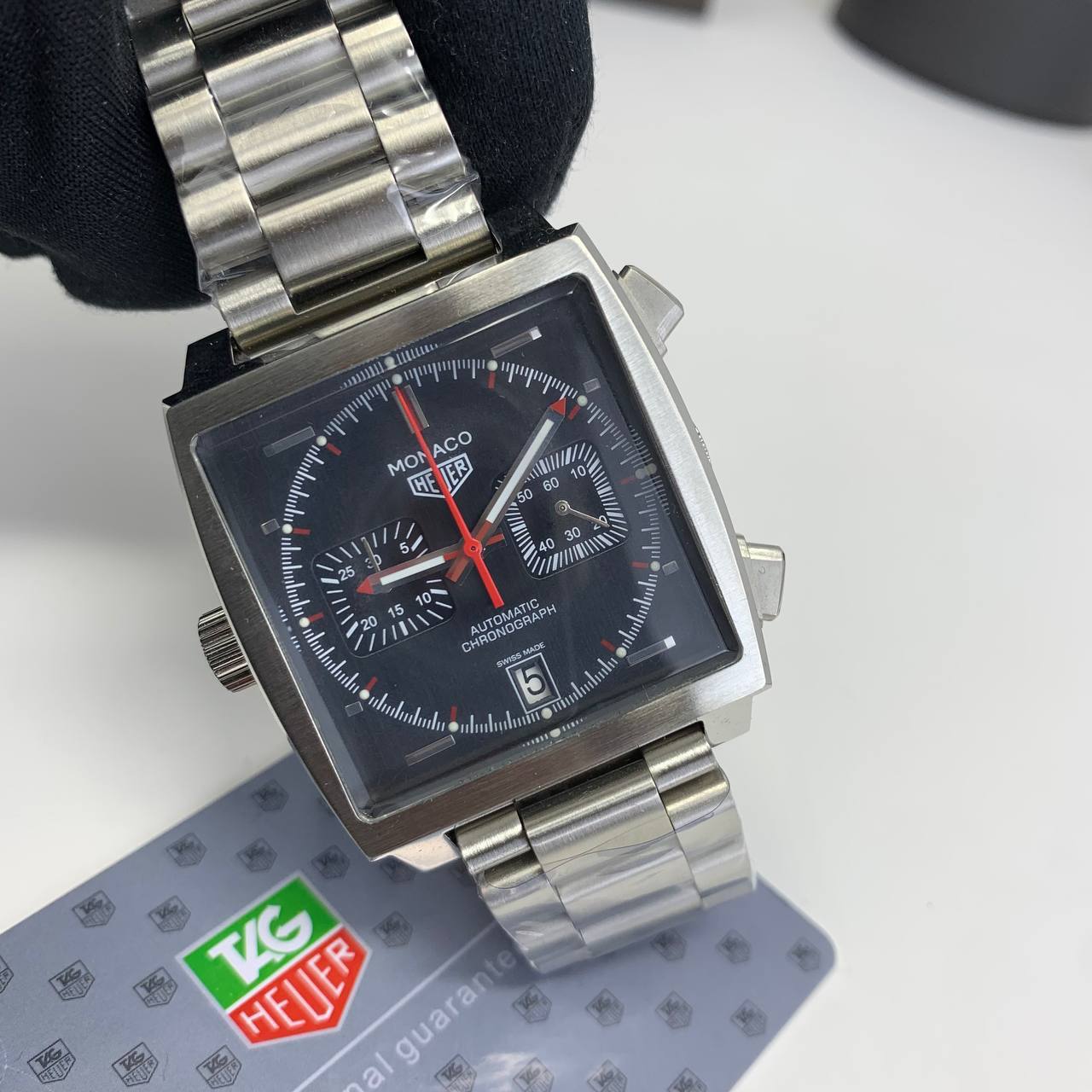 Tag Heuer Monaco  Calibre 11 "Dark Lord" Tribute Stainless Steel 74033N Men's Watch Reps Sale UK Best Quality AAA Replica