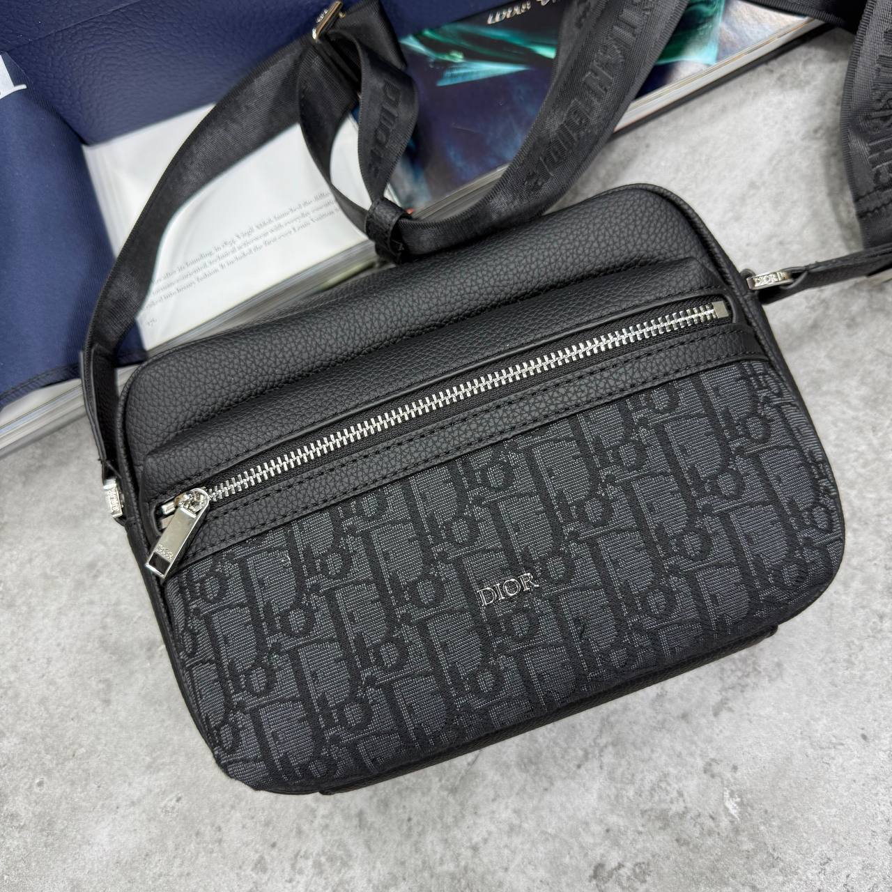 Dior Rider 2.0 Zipped Messenger Bag Men's Women's Reps Sale UK Best Quality AAA Replica