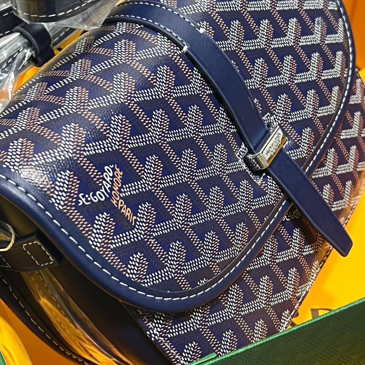 Goyard Belvedere PM Monogram  Messenger Women's Bag Navy Blue Reps Best Quality AAA Replica