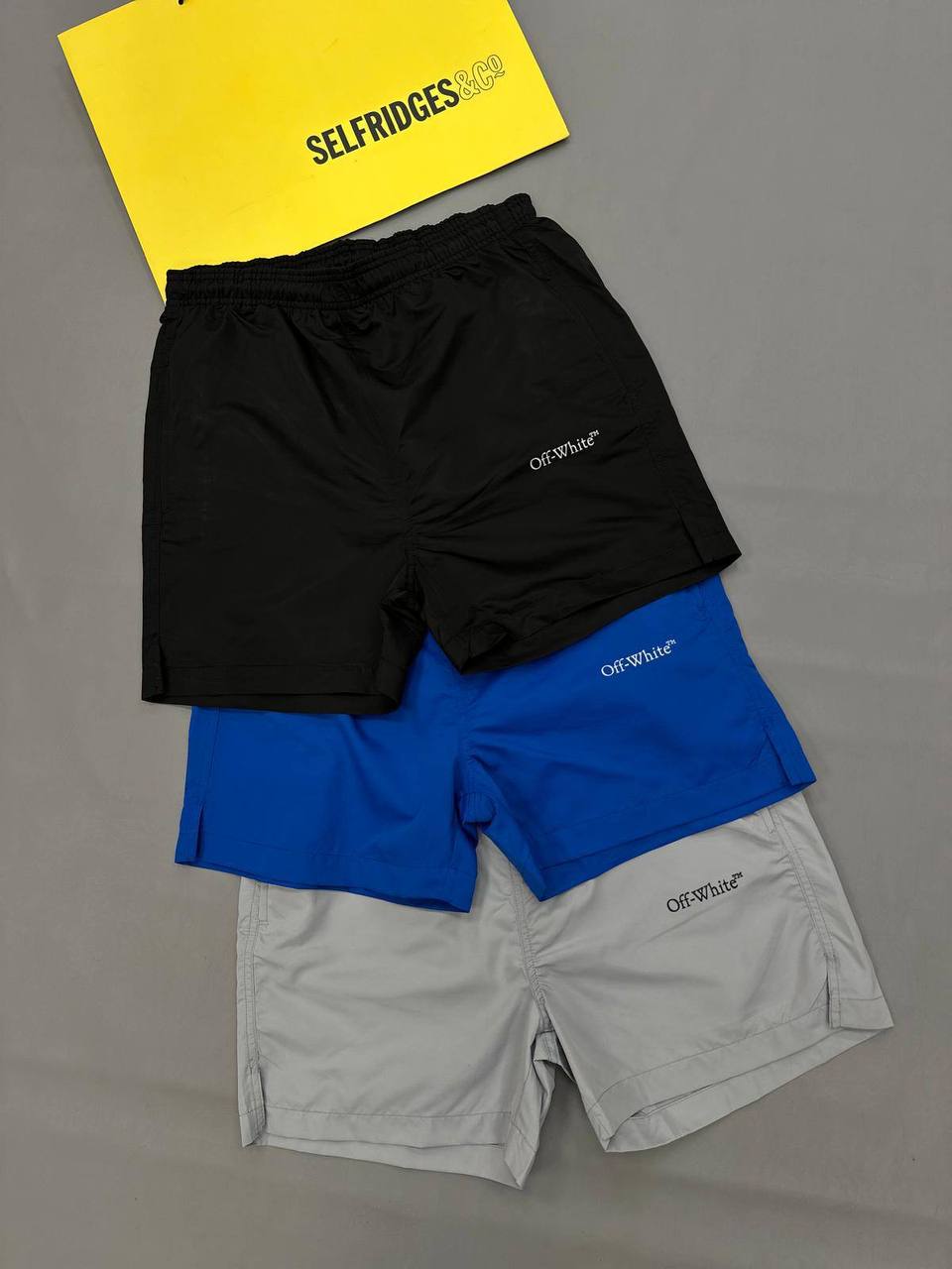 Off-White Arrow Relaxed Fit Swim Shorts Men's in Different Colors Reps Sale UK Best Quality AAA Replica