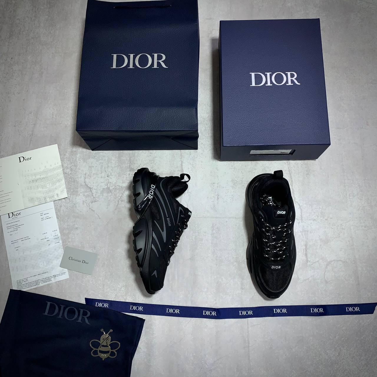 Dior B44 Blade "Black" 3SN306ZZY_H981 Men's Trainers Reps Sale UK Best Quality AAA Replica