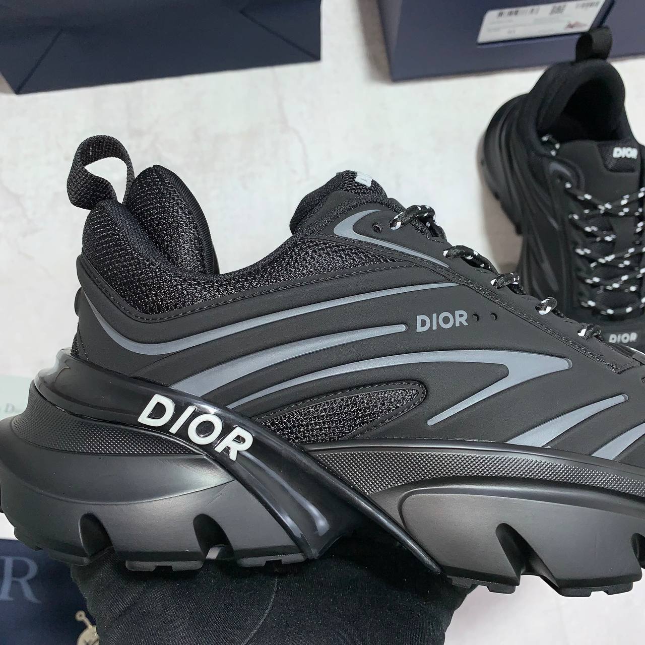 Dior B44 Blade "Black" 3SN306ZZY_H981 Men's Trainers Reps Sale UK Best Quality AAA Replica