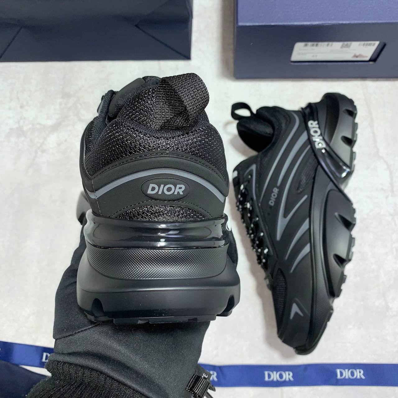 Dior B44 Blade "Black" 3SN306ZZY_H981 Men's Trainers Reps Sale UK Best Quality AAA Replica