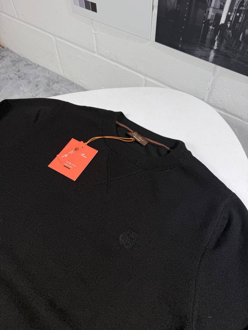 Loro Piana Wool Crewneck Logo Men's Women's Jumpers in Different Colors Reps Sale UK Best Quality AAA Replica