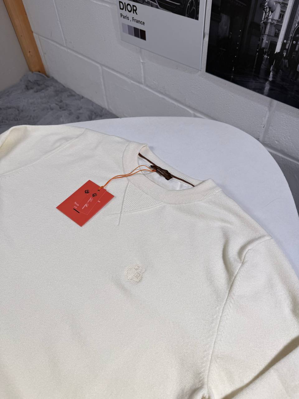 Loro Piana Wool Crewneck Logo Men's Women's Jumpers in Different Colors Reps Sale UK Best Quality AAA Replica