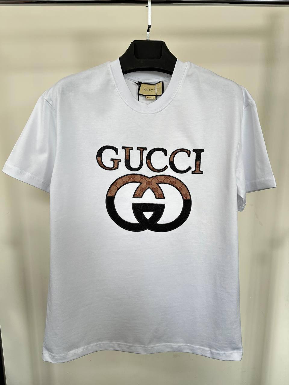 Gucci Interlocking G Printed Men's Women's T-Shirts in Different Colors Reps Sale UK Best Quality Sale AAA Replica