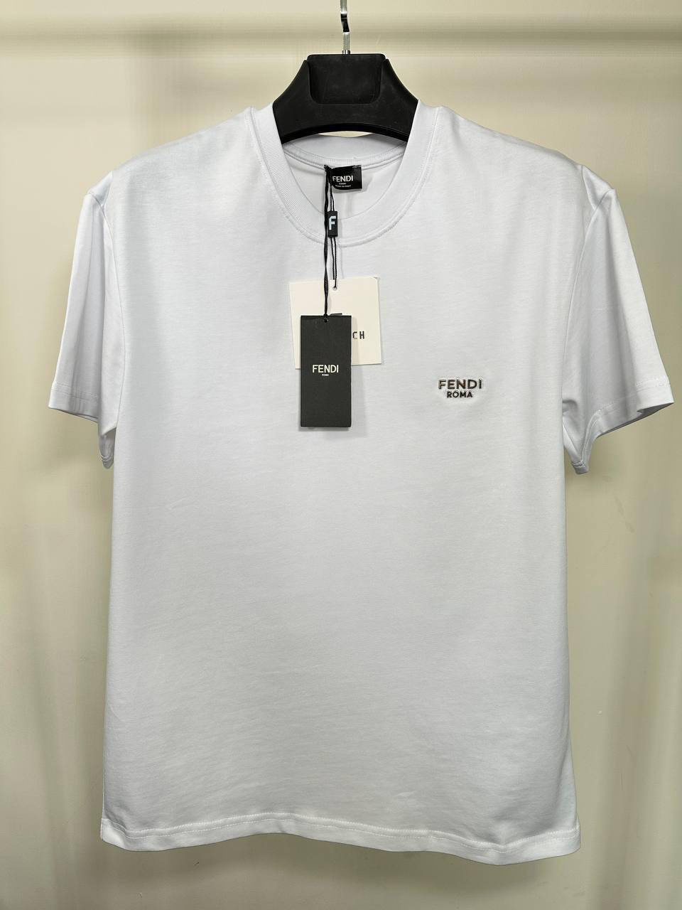 Fendi Classic Logo T-Shirts in Multiple Colors Men's Women's Reps UK Best Quality AAA Replica