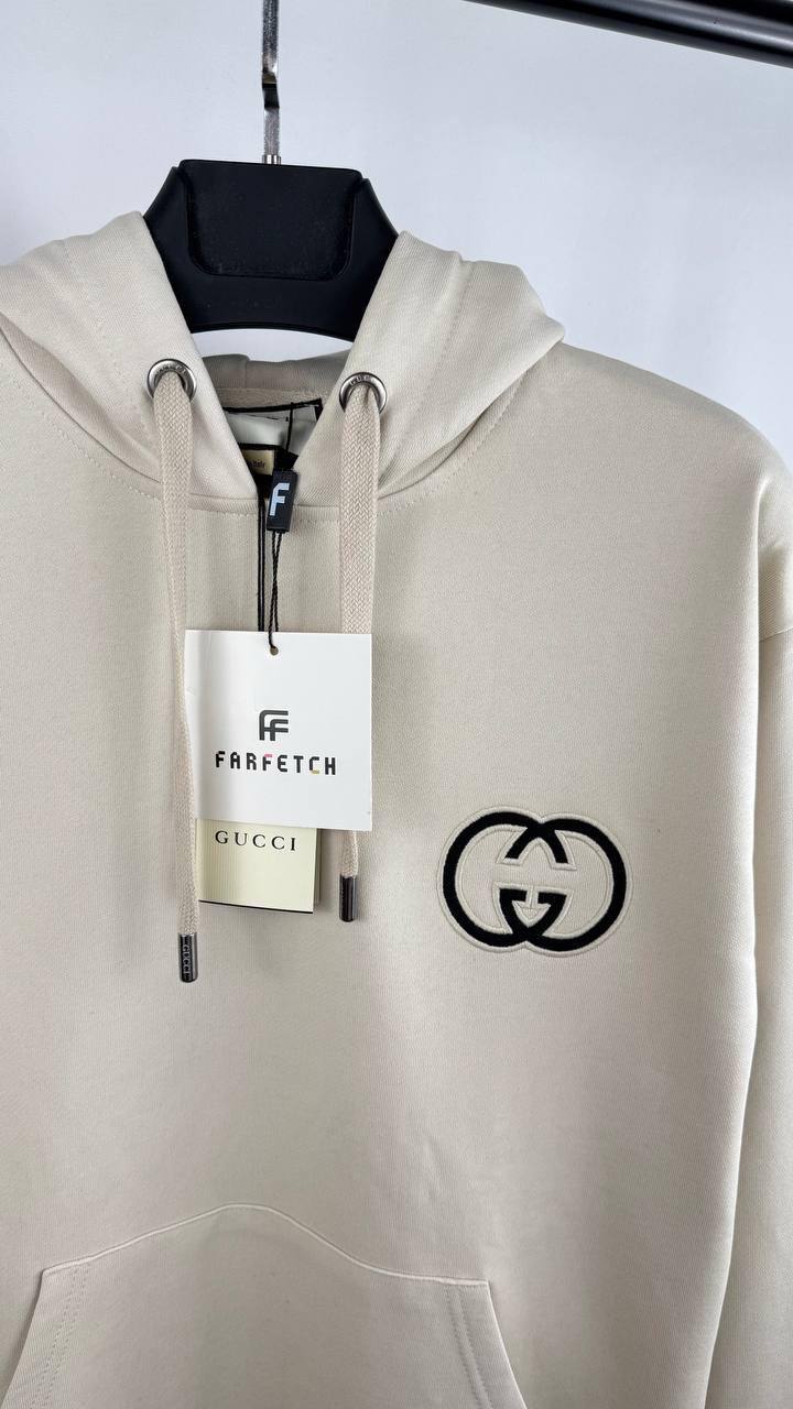 Gucci Interlocking G Drawstring Hoodie Men's Women's Hoodie in Different Colors Reps UK Best Quality AAA Replica
