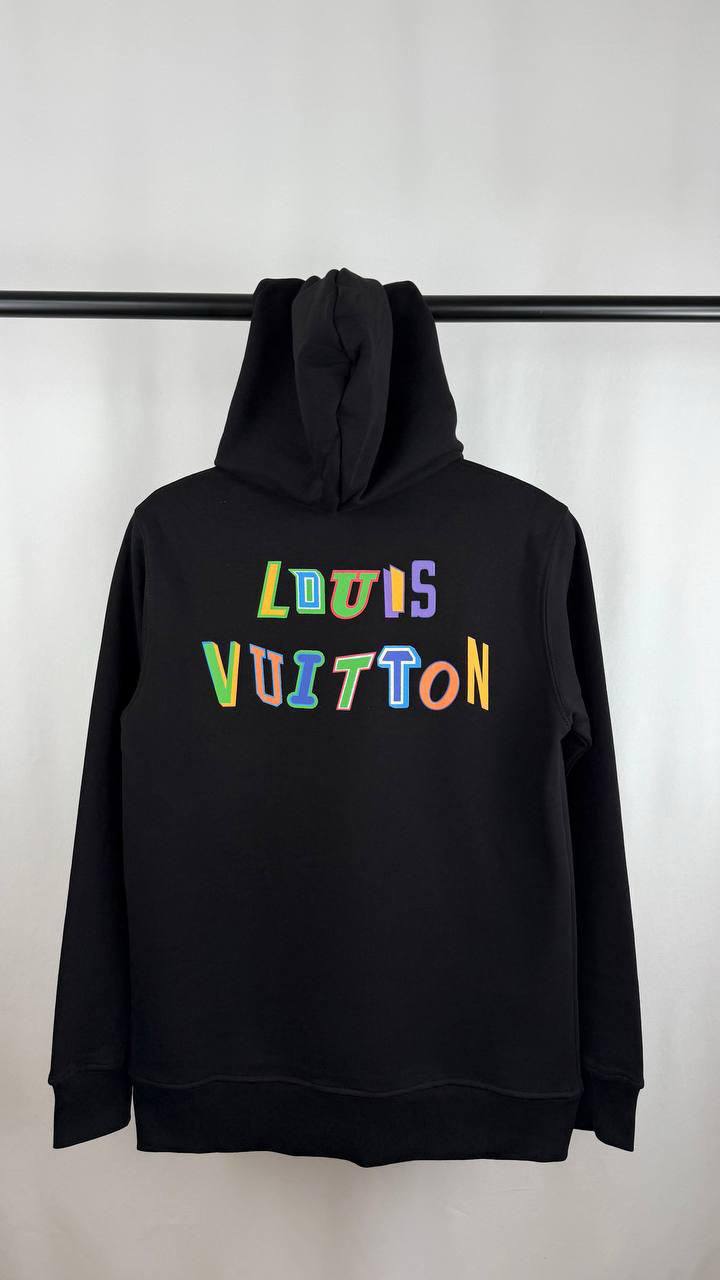 Louis Vuitton X NBA Men's Women's Hoodie in Black Color Reps Sale UK Best Quality AAA Replica