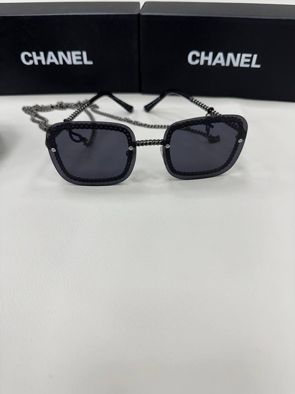 Chanel Square CH4244 Black Sunglasses Men's Women's Reps Sale UK Best Quality Sale AAA Replica