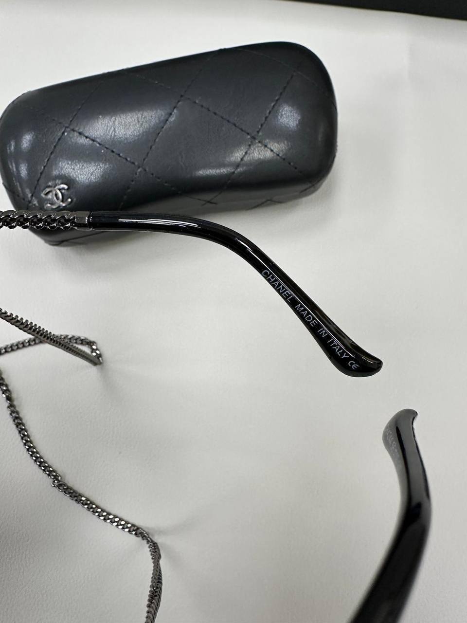 Chanel Square CH4244 Black Sunglasses Men's Women's Reps Sale UK Best Quality Sale AAA Replica